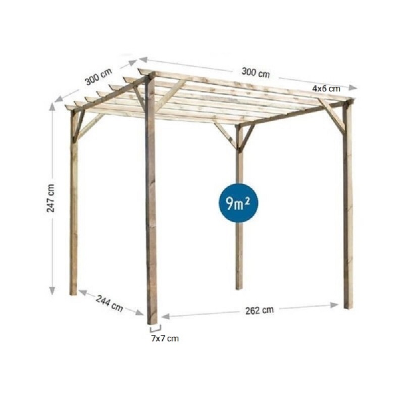 f226cb_0c908e1096c9421a88a8c4b40d4f2679mv2.jpg iAhşap Veranda Ahşap Pergole Veranda Gölgelik Kamelya p11 | 3x3 Metre - Görsel 4