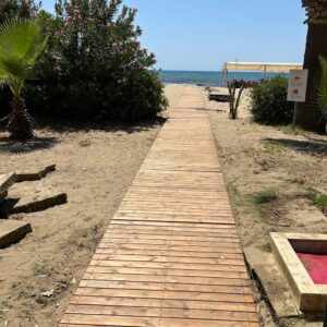 Emprenyelenmiş Sahil Ahşap Yürüyüş yolu Veranda yolu Ahşap Bahçe Yolu