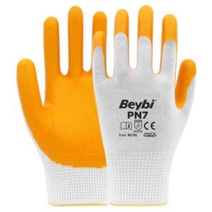 Sarı Nitril Eldiven (Beybi)